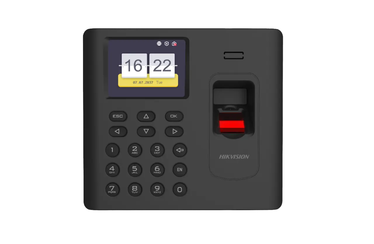 HIKVISION FINGER PRINT TIME ATTENDANCE TERMINAL (DS-K1A802AMF-B)