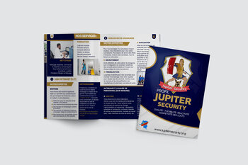 Jupiter Security Catalogue design Mokup Image
