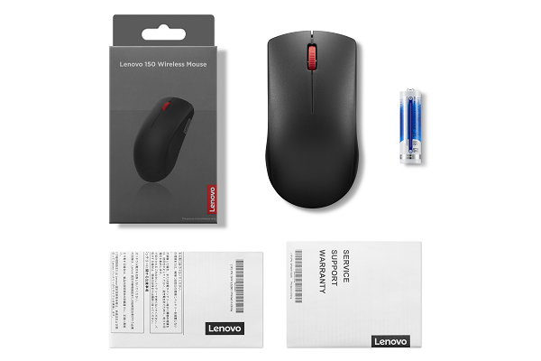 Lenovo 150 Wireless Mouse – Souris sans fil 2,4 GHz